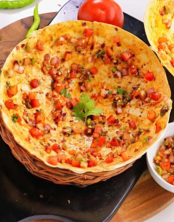 Kadak Rumali - Butter Masala Roti