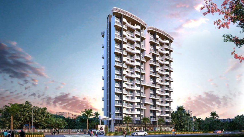 Grand and Striking Architectural Elevation of Parjias Zenith